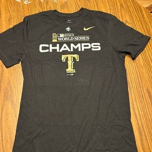 Texas Rangers 2023 World Series Champions Trophy - Men’s Medium